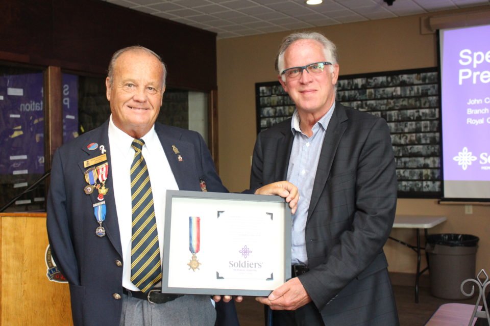 Medal that inspired visual identity change donated to the hospital