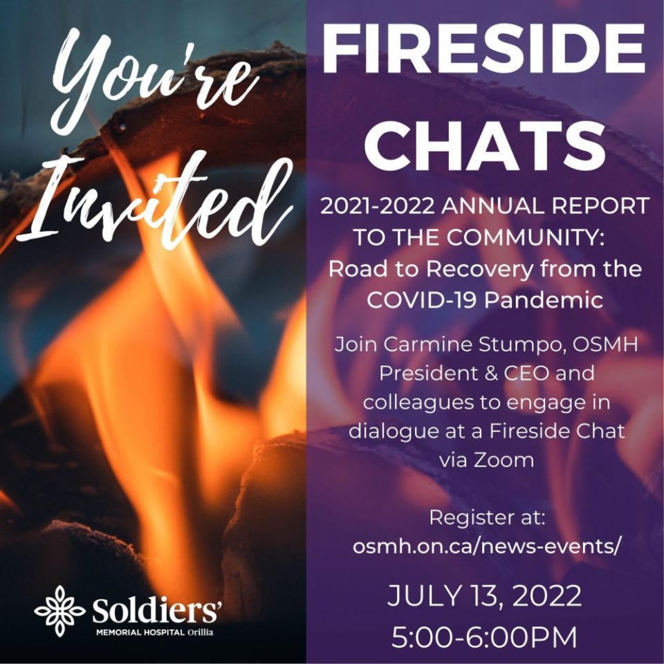 OSMH Fireside Chat – Recording Available